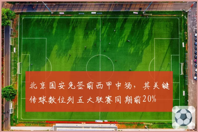 北京国安免签前西甲中场，其关键传球数位列五大联赛同期前20%